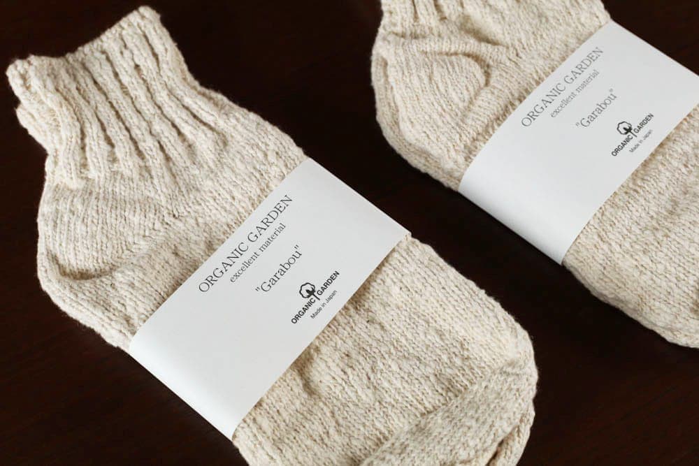 木玉毛織さんの靴下やタオルが入荷しています。