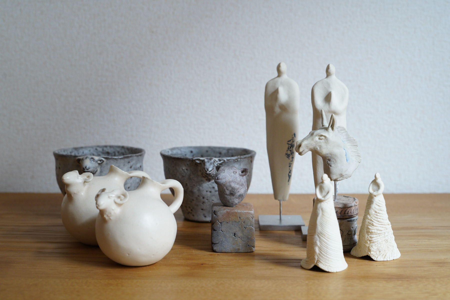 北海道で制作をされている、沼田佳奈子さんの作品が新入荷しました。