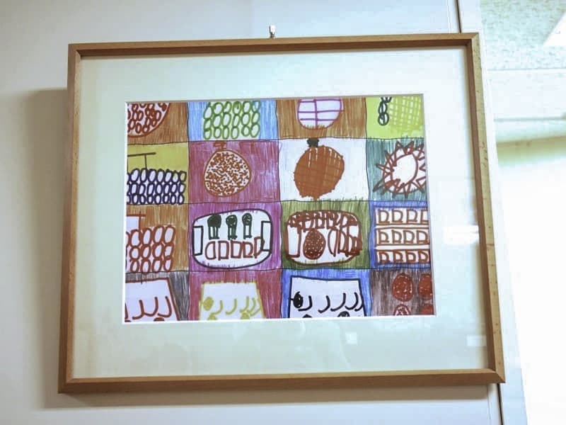 利用者の方が原画を描き、それを元にデザイン化