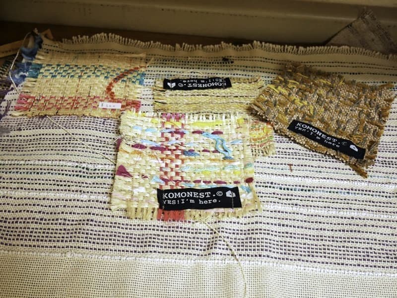 オリジナルの刺繍コースター