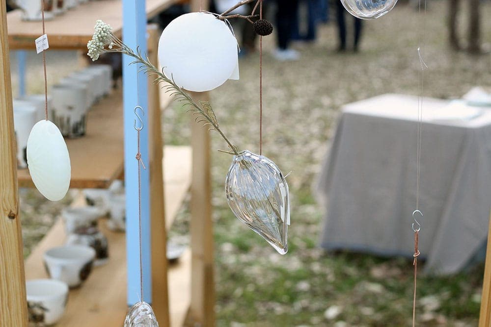 内田洋子さんのガラス作品