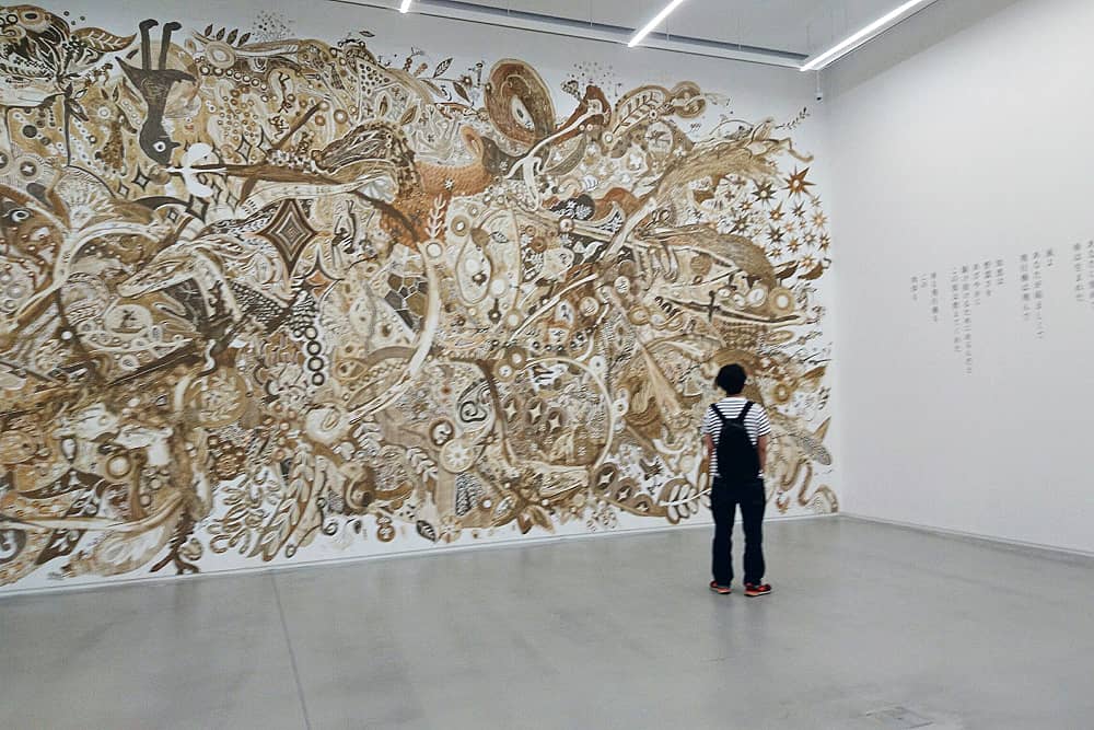 美術館では開館記念展を開催中