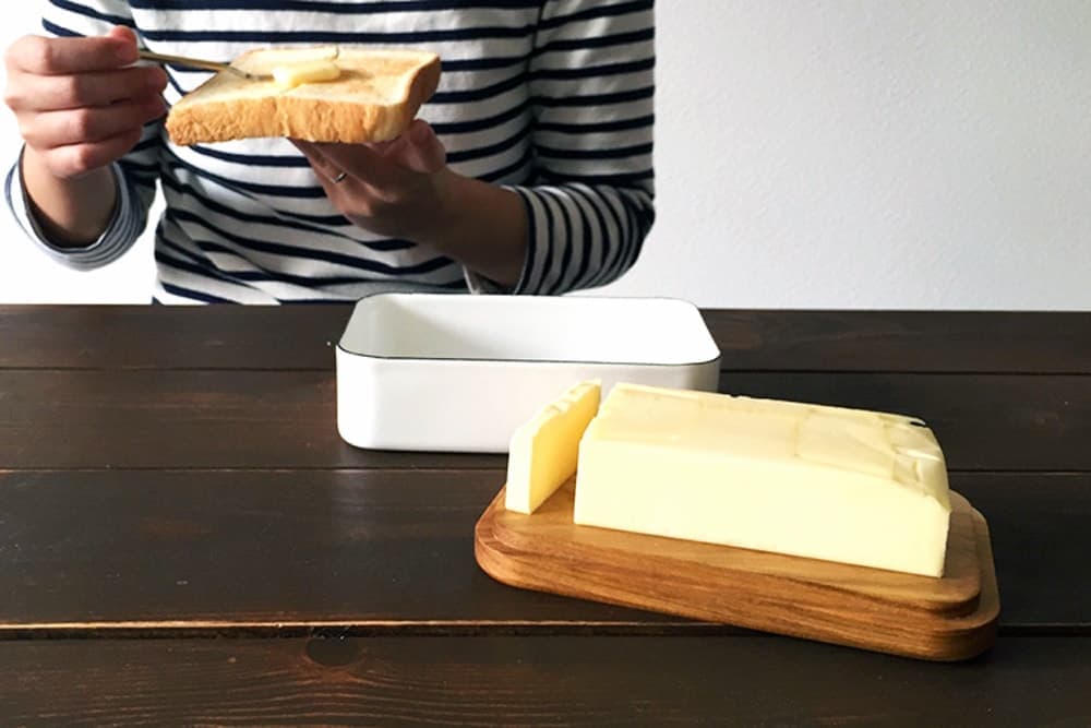 野田琺瑯のバターケース Sサイズ