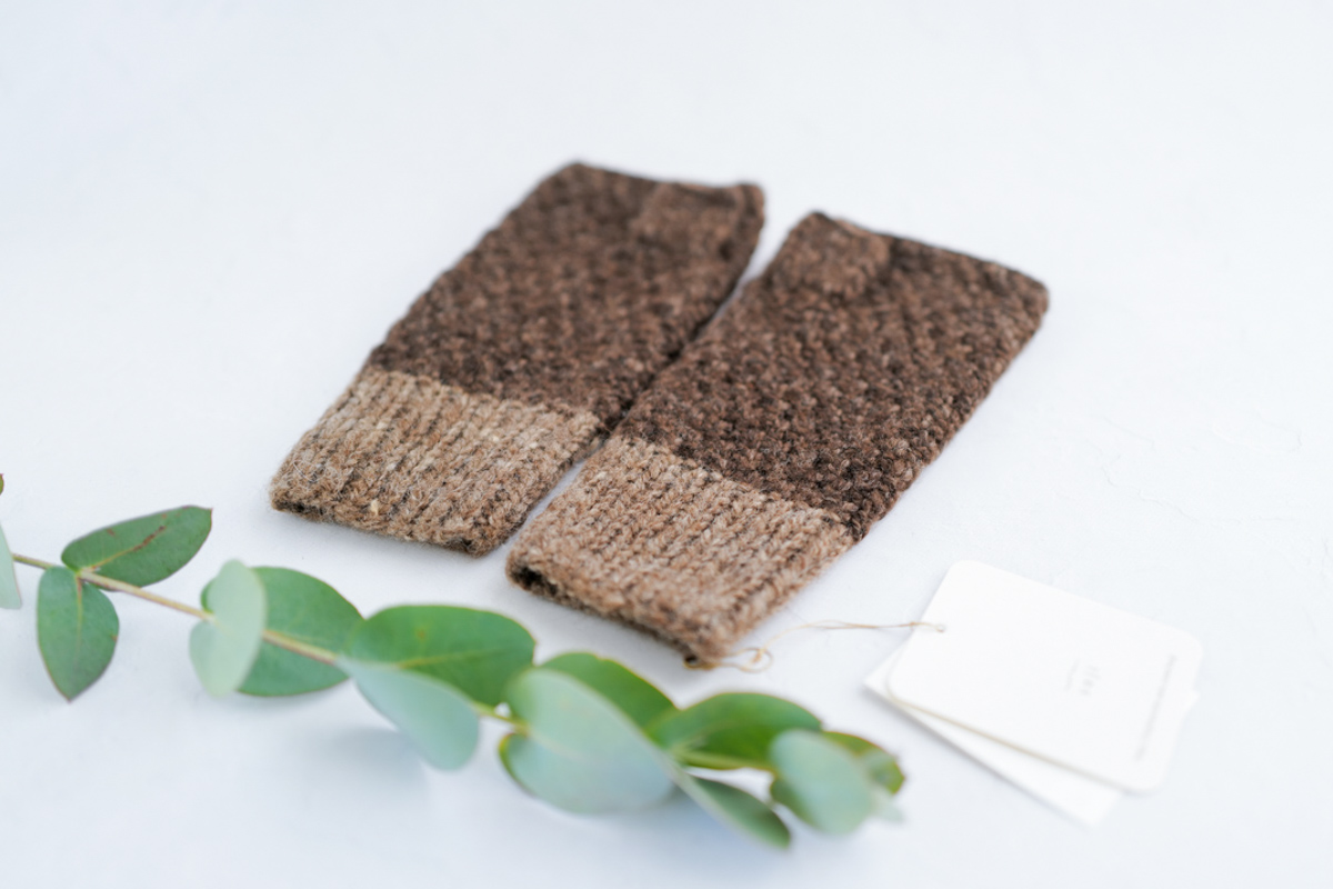 soji 菅間岬さんのハンドウォーマー