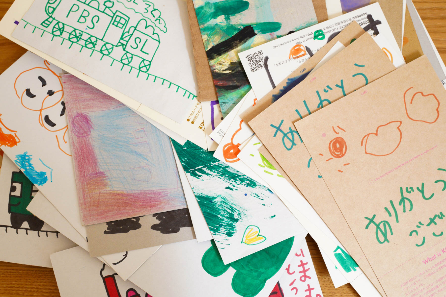 KOMONESTさんから、サンキューカードが届きました。